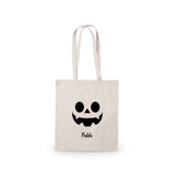 Bolsa algodón personalizada Halloween cara calabaza