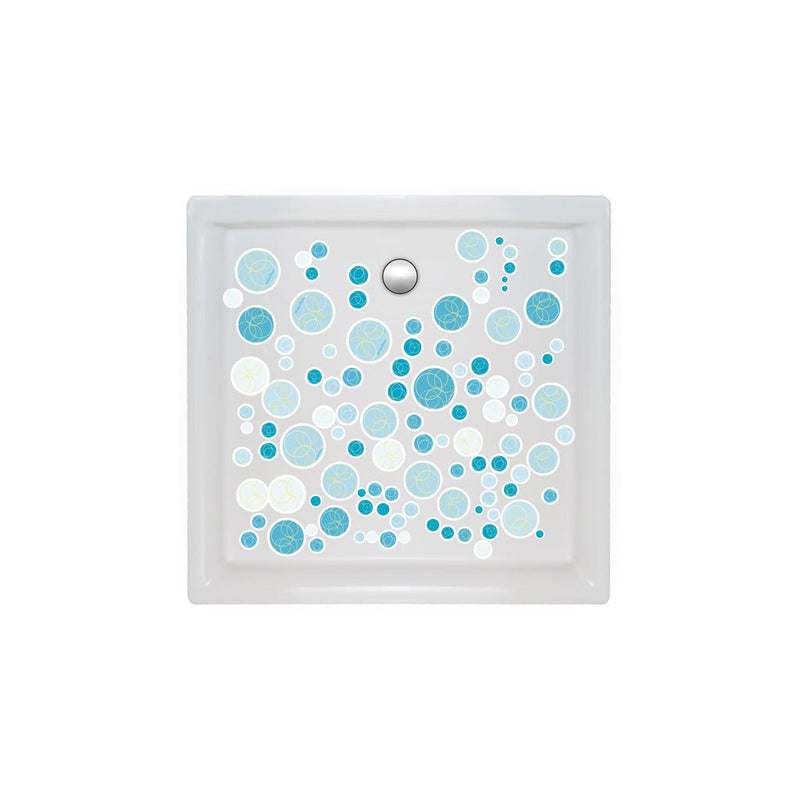 Antideslizante Burbujitas azul para ducha