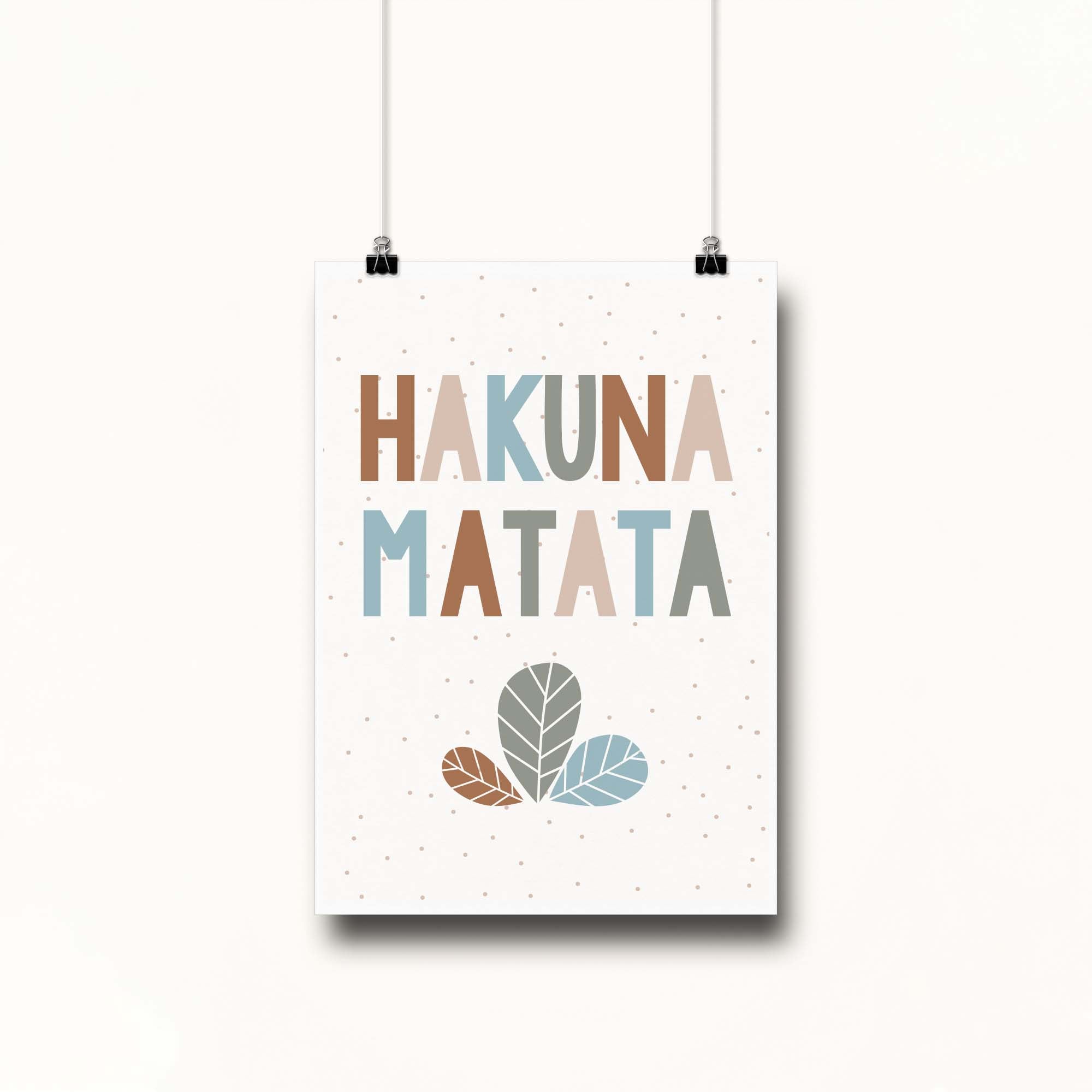 comprar láminas animales de la selva para dormitorios infantiles #modelo_Hakuna-matata