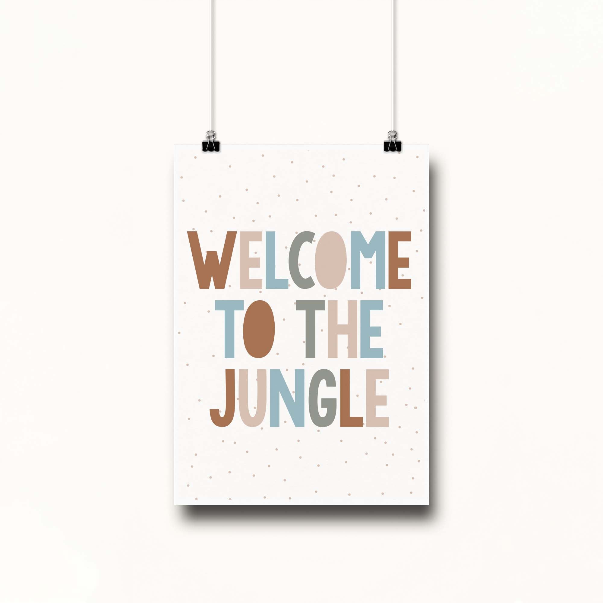 comprar láminas animales de la selva para dormitorios infantiles #modelo_Welcome-to-the-jungle