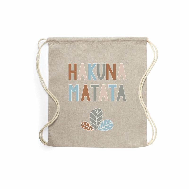 comprar mochila selva con mensaje divertido hakuna matata