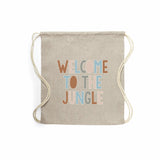 comprar mochila selva con mensaje divertido welcome to the jungle