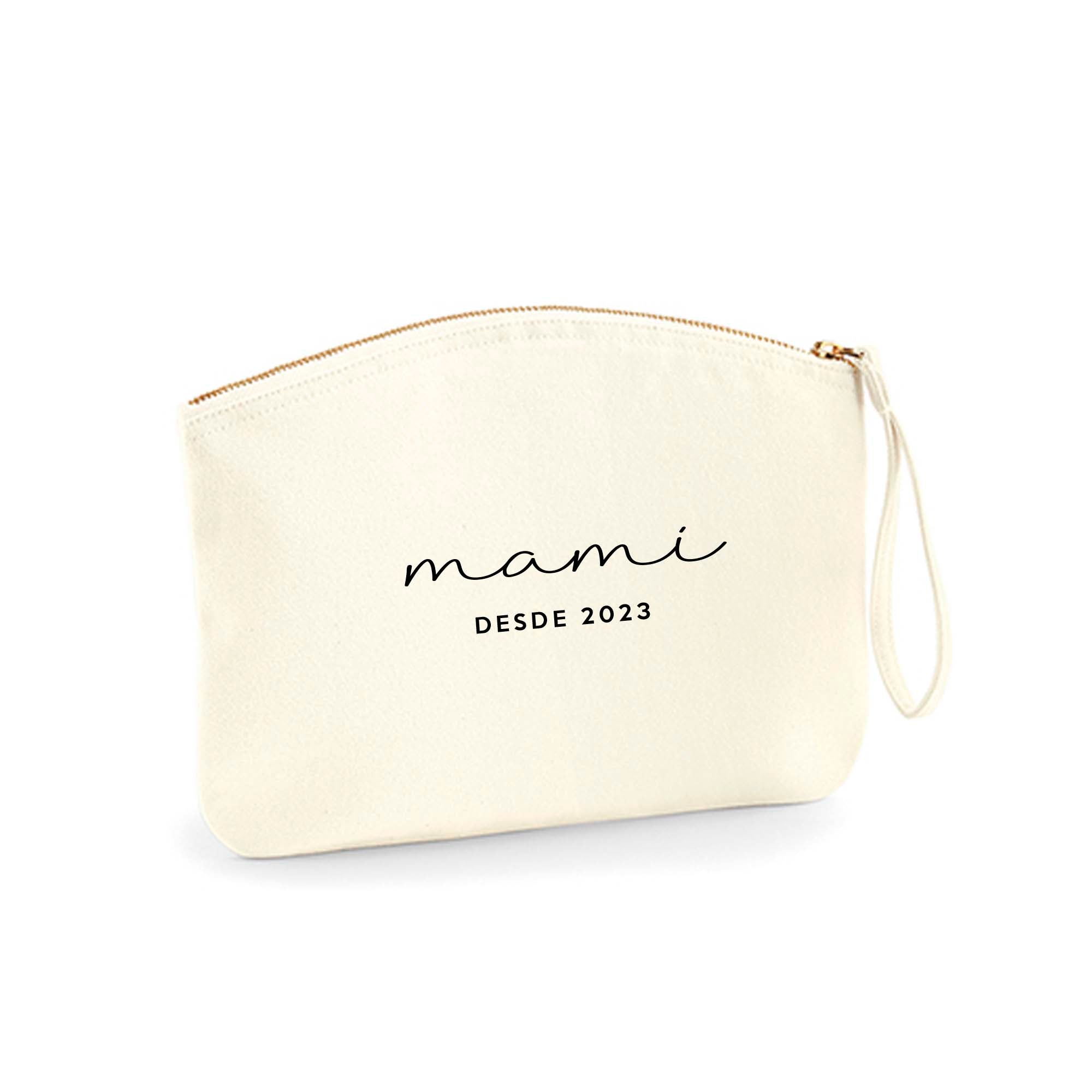 Comprar bolsa de mano personalizada para regalar a mamá el día de la madre #color_neceser-beige