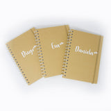 Detalle Comunion Cuaderno Personalizado Nombre Invitados