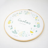Bastidor Costura Decorativo Pared Infantil