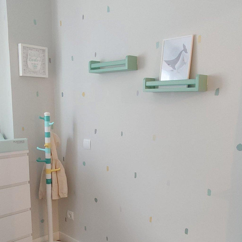 Decoración cuarto infantil lámina mamá ballena