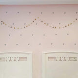 Decoración Habitación Infantil Guirnalda Bolitas Corazones