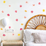 Ideas decoración cuartos infantiles vinilo decorativo flores