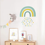 Decoración cuarto infantil niño vinilo arcoiris big