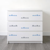 decorar comoda ikea blanca con vinilos decorativos nicolasito