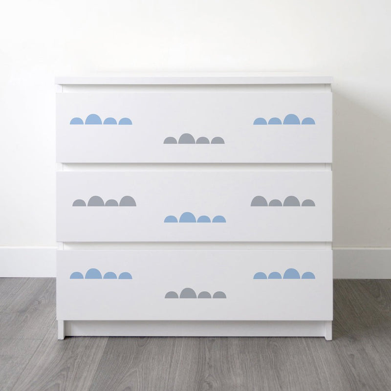 decorar comoda ikea blanca con vinilos decorativos nicolasito