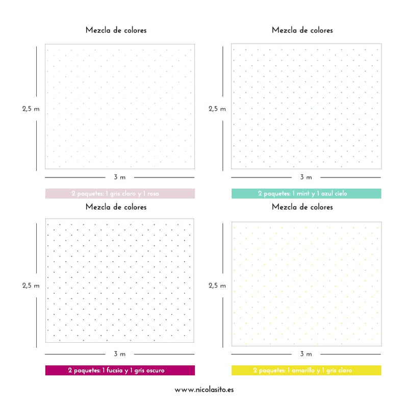 Vinilo mini dots