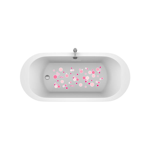Comprar Pegatinas Antideslizantes para la Bañera Burbujitas rosa