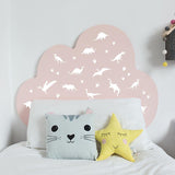 Vinilo infantil decorativo dinosaurios blanco Nicolasito