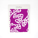 Vinilo decorativo golondrinas fucsia Nicolasito