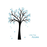vinilo árbols pequeño hojas azules de nicolasito