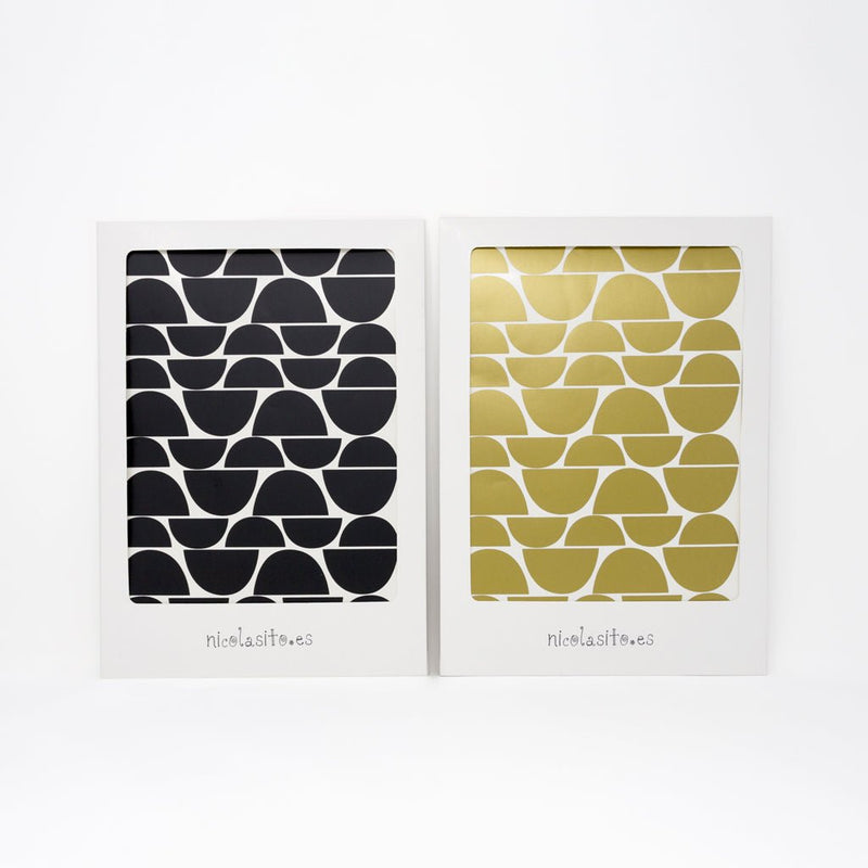 Comprar vinilos infantiles de pared medias lunas
