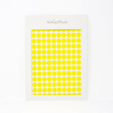 Vinilo decorativo mini dots amarillo Nicolasito