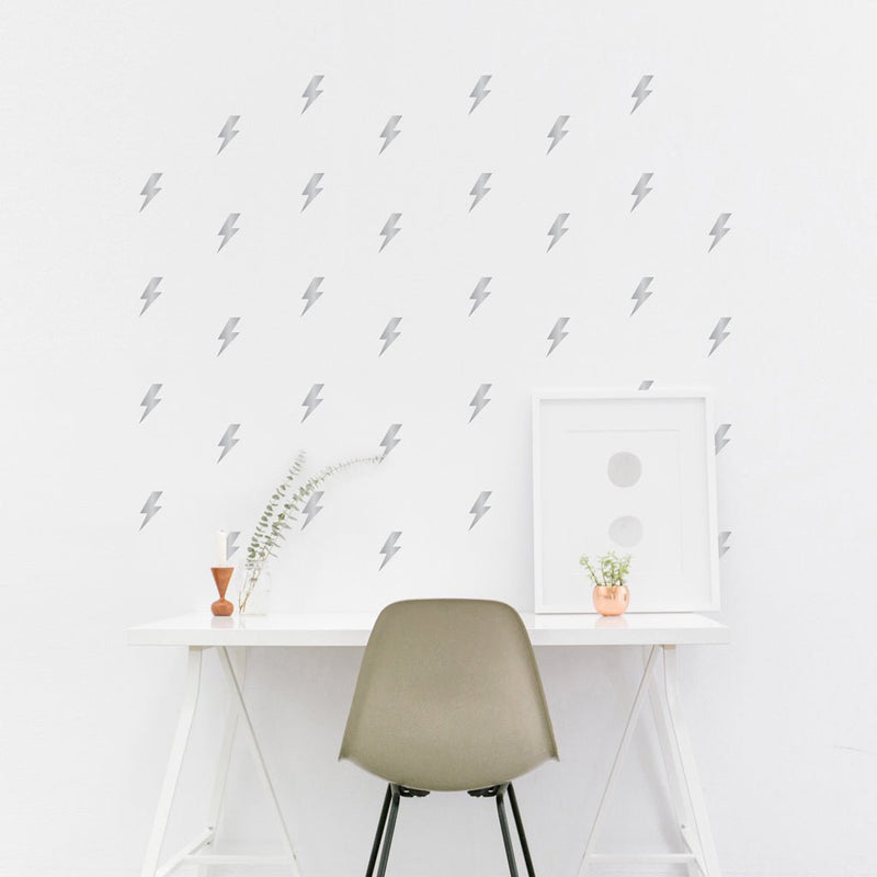Decoración infantil sala de estudio vinilo mini rayos