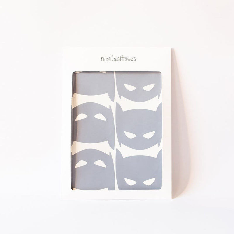 Vinilos decorativos mini Batwoman gris claro Nicolasito