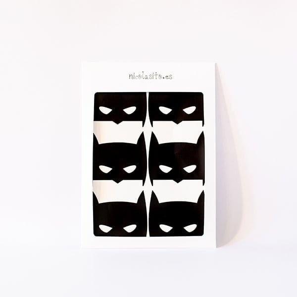 comprar vinilos caras de batman decoracion infantil. Nicolasito