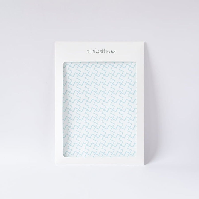 Vinilo decorativo mini cruces blancas Nicolasito