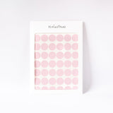 Vinilos decorativos mini topitos rosa Nicolasito